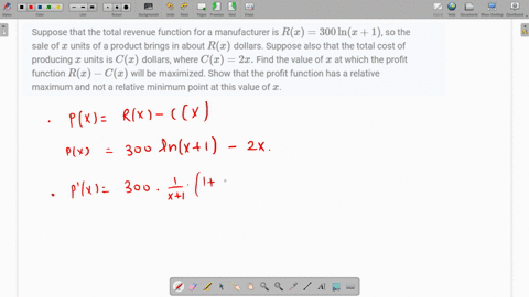 suppose-that-the-total-revenue-function-for-a-manufacturer-is-rx300-ln-x1-so-the-sale-of-x-units-o-2