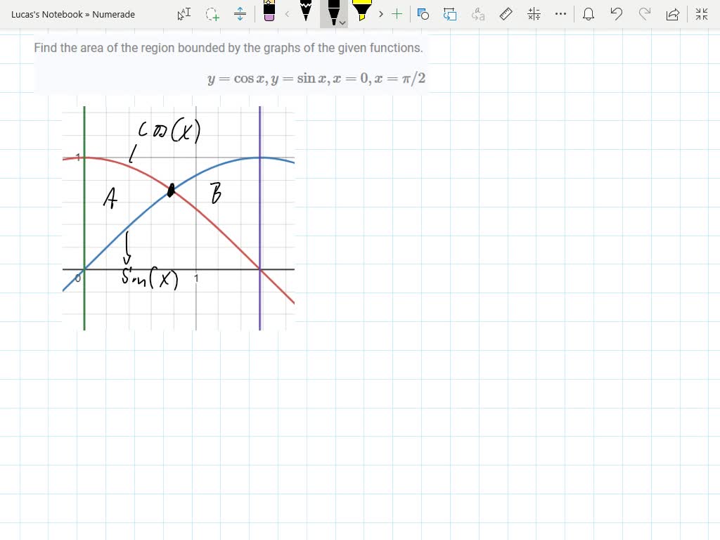 solved-find-the-area-of-the-region-bounded-by-the-graphs-of-the-given