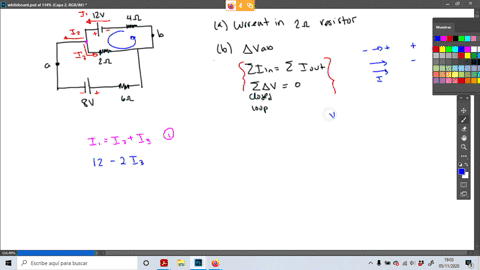 rightarrow-for-the-circuit-shown-in-figure-mathrmp-2829-calculate-a-the-current-in-the-200-omega-res