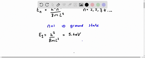 the-lowest-energy-of-a-particle-in-an-infinite-onedimensional-well-is-56-mathrmev-if-the-width-of-th