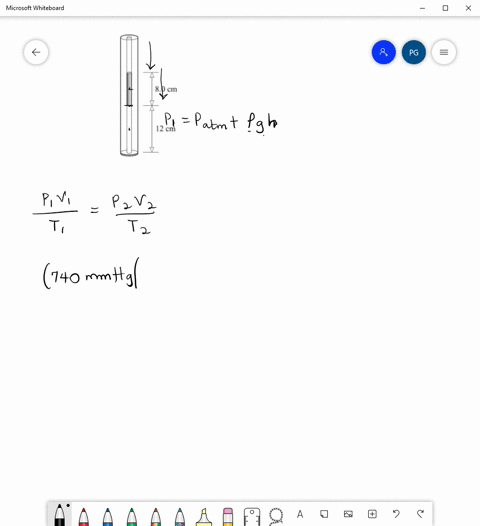 air-is-trapped-in-the-sealed-lower-end-of-a-capillary-tube-by-a-mercury-column-as-shown-in-fig-16-1-