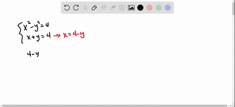 solve-each-system-of-equations-for-real-values-of-x-and-y-leftbeginarrayl-x2-y24-xy4-endarrayright-2