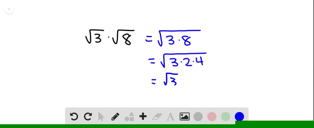 solved-simplify-the-expression-sqrt-3-cdot-sqrt-8