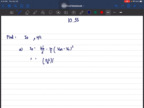 the-parameters-of-an-mathrmn-channel-mosfet-are-k_nprime06-mathrmma-mathrmv2-and-v_t08-mathrmv-the-d