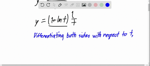 in-exercises-5-36-find-the-derivative-of-y-with-respect-to-x-t-or-theta-as-appropriate-yfrac1ln-tt-2