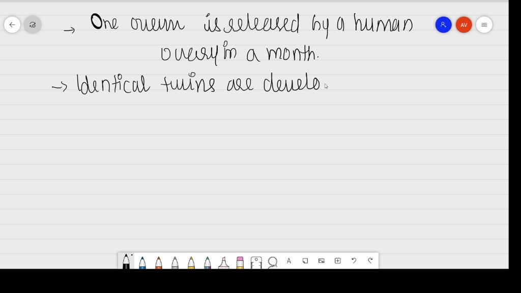 SOLVEDHow many eggs are released by a human ovary in a month? How many