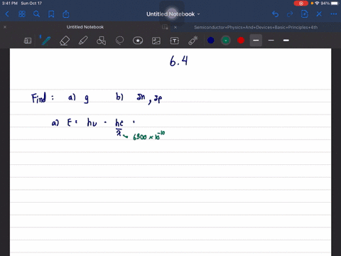 a-a-sample-of-semiconductor-has-a-cross-sectional-area-of-1-mathrmcm2-and-a-thickness-of-01-mathrmcm