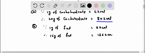 one-cup-of-a-health-drink-contains-20-mathrmg-of-carbohydrate-15-mathrmg-of-fat-and-12-mathrmg-of-pr