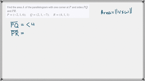 find-the-area-a-of-the-parallelogram-with-one-corner-at-p-and-sides-p-q-and-p-r-p-216-quad-q21-7-qua