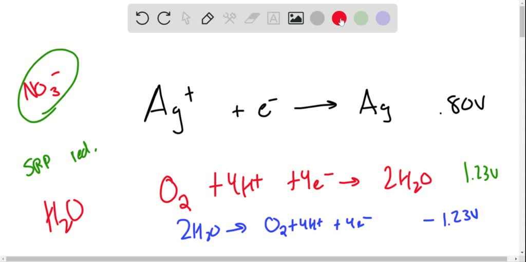 SOLVED:In The Electrolysis Of An Aqueous AgNO3 Solution, 0.67 G Of Ag ...