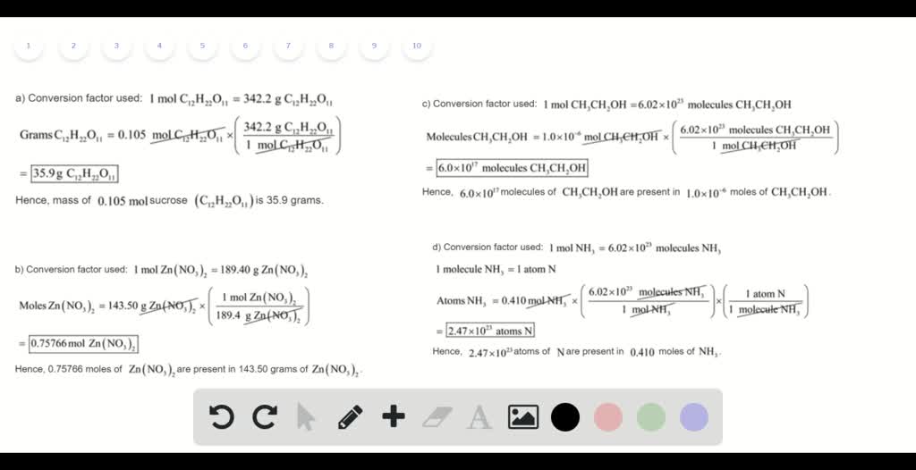 Solved Calculate The Following Quantities Begin