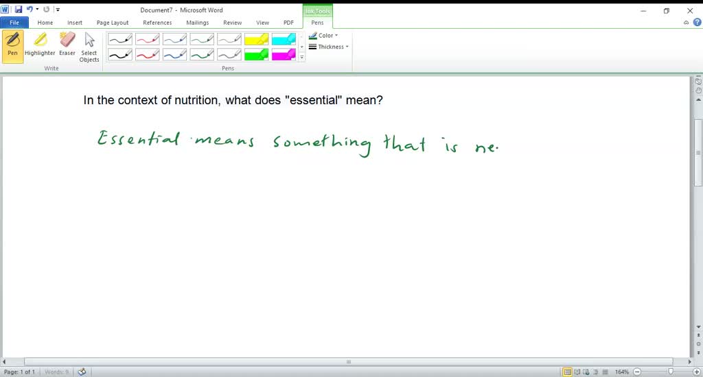 solved-in-the-context-of-nutrition-what-does-essential-mean-numerade