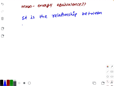 what-is-mass-energy-equivalence