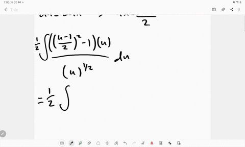 use-a-substitution-to-evaluate-the-given-integral-intleftx2-1right-sqrt2-x1-d-x
