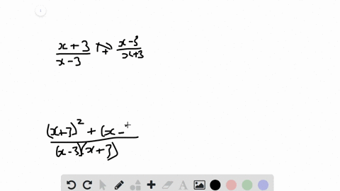 in-exercises-3358-add-or-subtract-as-indicated-fracx3x-3fracx-3x3