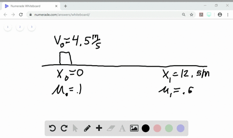 a-box-is-sliding-with-a-speed-of-450-ms-on-a-horizontal-surface-when-at-point-p-it-encounters-a-roug