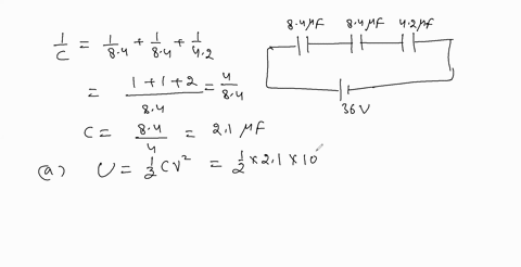 three-capacitors-having-capacitances-84-84-and-42-mu-mathrmf-are-connected-in-series-across-a-360-ma