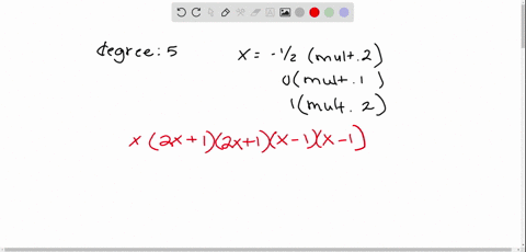 find-a-polynomial-function-of-degree-5-with-frac12-as-a-zero-of-multiplicity-20-as-a-zero-of-multipl