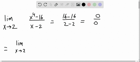 evaluate-the-limit-if-it-exists-lim-_x-rightarrow-2-fracx4-16x-2
