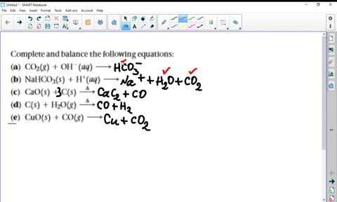 complete-and-balance-the-following-equations-beginarrayltext-a-mathrmco_2gmathrmoh-a-q-longrightarro