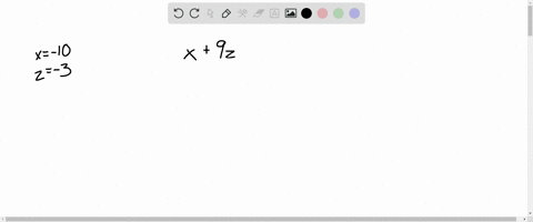 evaluate-the-expressions-for-the-given-values-of-the-variables-x9-z-for-x-10-and-z-3