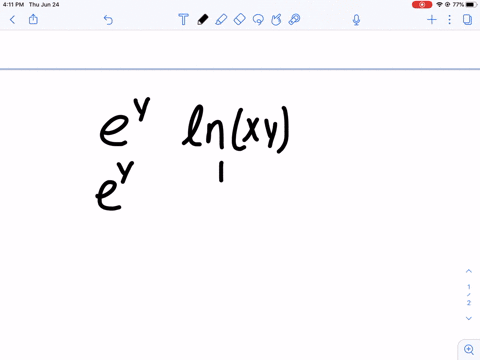 evaluate-the-indicated-partial-derivatives-at-the-given-points-zey-ln-x-yleftfracpartial-zpartial--2