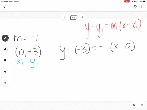 write-the-point-slope-form-of-the-equation-of-the-line-satisfying-each-of-the-conditions-in-exerc-36