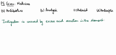 which-one-of-the-following-types-of-medicines-is-used-for-treating-indigestion-a-antibiotic-b-analge