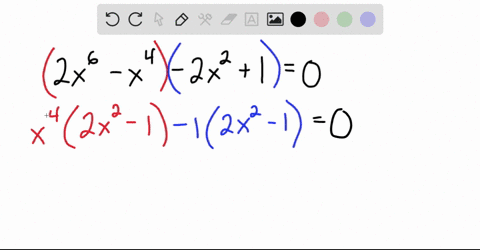 find-all-possible-real-solutions-of-each-equation-2-x6-x4-2-x210-2