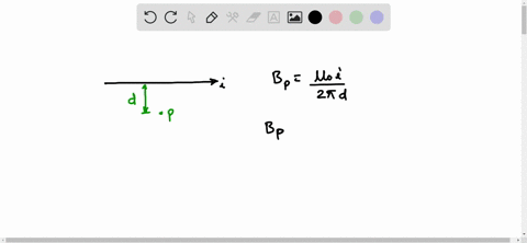 a-very-long-straight-wire-carries-a-constant-current-the-magnetic-field-a-distance-d-from-the-wire-a