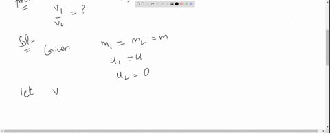 a-sphere-of-mass-m-moving-with-a-constant-velocity-v-hits-another-stationary-sphere-of-same-mass-if-