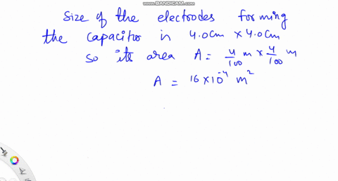 ii-a-parallel-plate-capacitor-is-formed-from-two-40-mathrmcm-times-40-mathrmcm-electrodes-spaced-20-