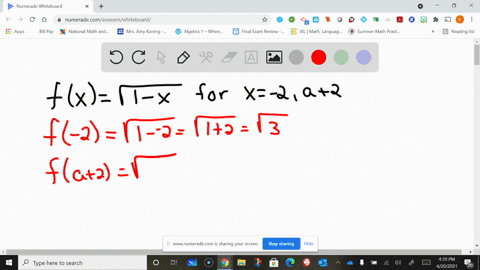 complete-the-following-a-find-fx-for-the-indicated-values-of-x-if-possible-b-find-the-domain-of-f--4