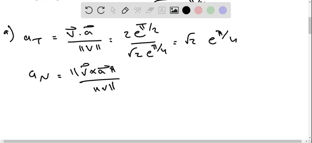 SOLVED:The position function of a particle is given. Use Theorem 12.6 ...