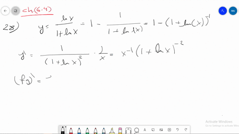 27-30-quad-find-yprime-and-yprime-prime-yfracln-x1ln-x