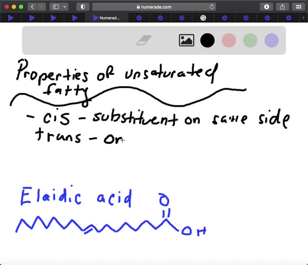 SOLVEDThe difference between cis and transfatty acids is a. the