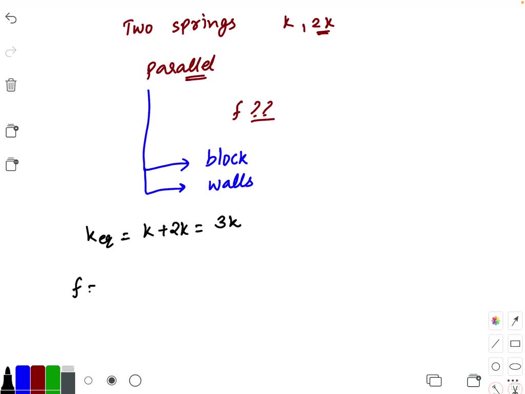 solved-the-mass-m-and-hooke-s-constant-k-for-a-mass-and-spring-system-are-given-determine