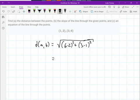 find-a-the-distance-between-the-points-b-the-slope-of-the-line-through-the-given-points-and-c-an-equ
