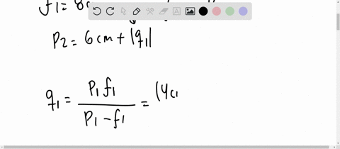 a-100-mathrmcm-high-object-is-placed-400-mathrmcm-to-the-left-of-a-converging-lens-of-focal-length-8
