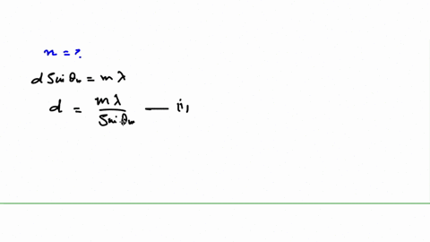SOLVED:A diffraction grating produces a first-order maximum at an angle ...