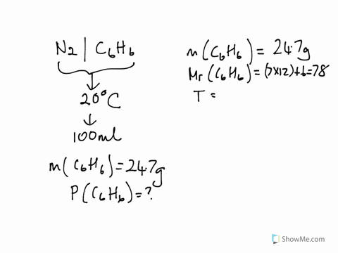dry-nitrogen-gas-is-bubbled-through-liquid-benzene-leftmathrmc_6-mathrmh_6right-at-200circ-mathrmc-3