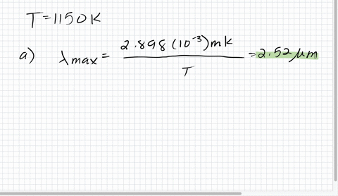a-certain-cavity-has-a-temperature-of-1150-mathrmk-a-at-what-wavelength-will-the-intensity-of-the-ra