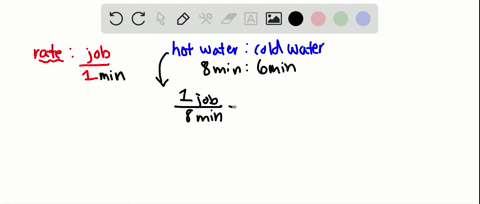 write-an-equation-for-each-and-solve-a-hot-water-faucet-can-fill-a-sink-in-8-min-while-it-takes-the-