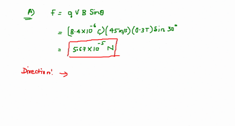 a-particle-with-a-charge-of-84-mu-mathrmc-and-a-speed-of-45-mathrmm-mathrms-enters-a-uniform-magneti