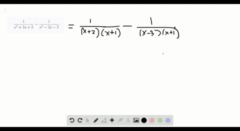 perform-the-addition-or-subtraction-and-simplify-frac1x23-x2-frac1x2-2-x-3
