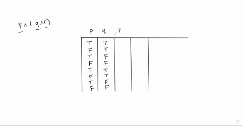 construct-a-truth-table-for-each-proposition-p-wedgeq-wedge-r