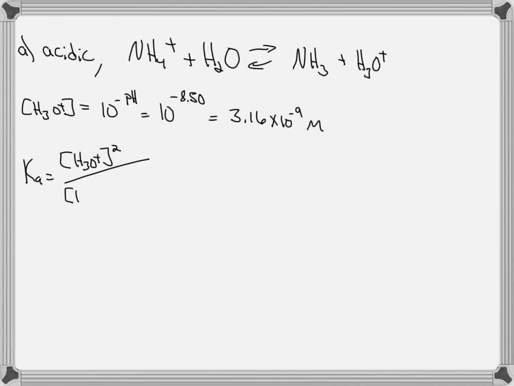 SOLVED:(a) Solid ammonium bromide, NH4 Br, is added to water. Will the ...