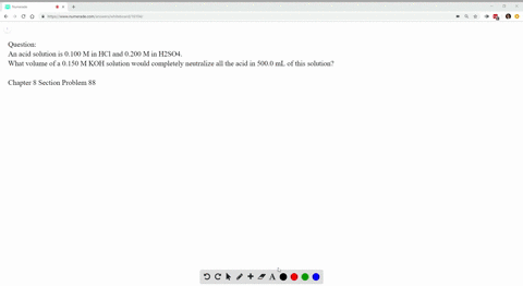 an-acid-solution-is-0100-m-in-hcl-and-0200-m-in-h2so4-what-volume-of-a-0150-m-koh-solution-would-com
