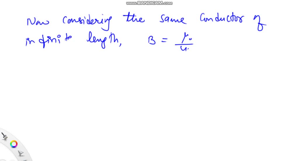 SOLVEDEquation 294 gives the magnitude B of the field set up