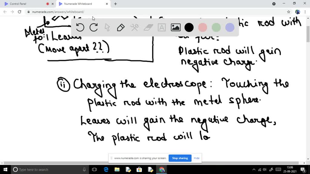 SOLVEDIf you charge an electroscope with a plastic rod that has been rubbed with cat fur, will